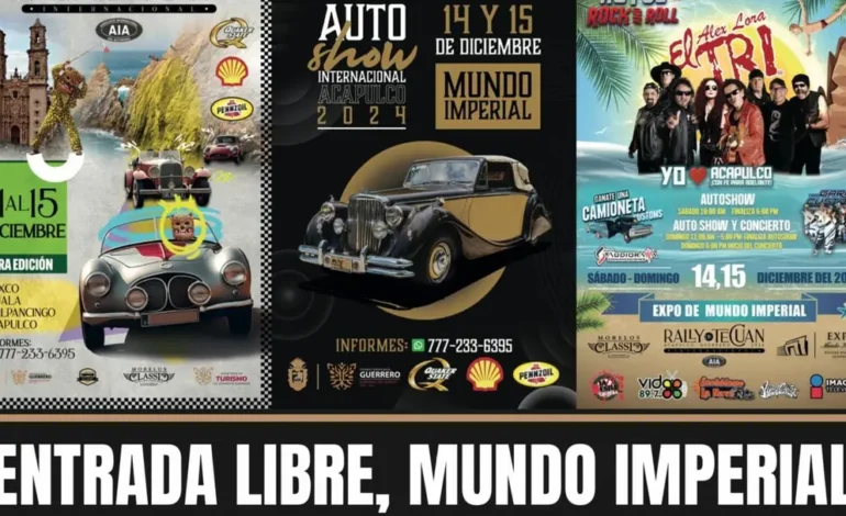 El Tri, el mejor imitador de Elvis Presley en Autos y Rock and Roll que arrancará en Taxco, Iguala, Chilpancingo y cierra en Acapulco