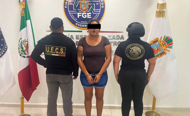 Detienen en Acapulco a una mujer por secuestro agravado en Copala