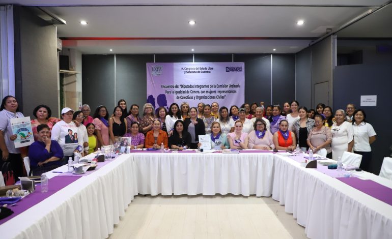 Diputadas y organizaciones de mujeres acuerdan agenda común por la igualdad y contra la violencia