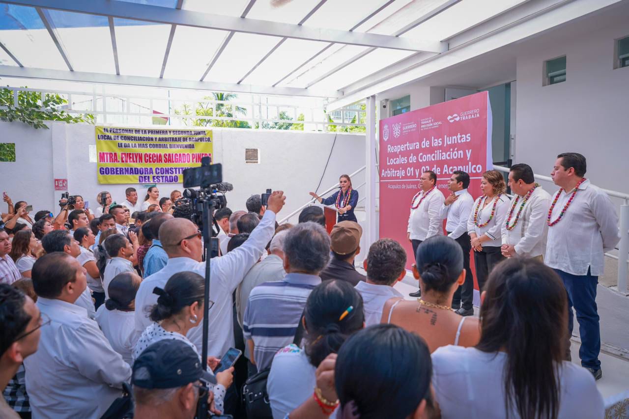 Refrenda Evelyn Salgado el compromiso inquebrantable de su gobierno con la justicia laboral como un derecho humano