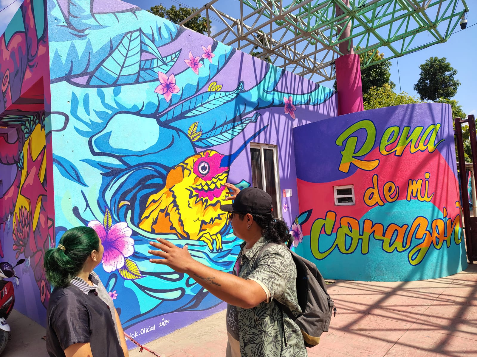 Historias de Colores transforma positivamente el entorno de la comunidad de Ciudad Renacimiento, Acapulco