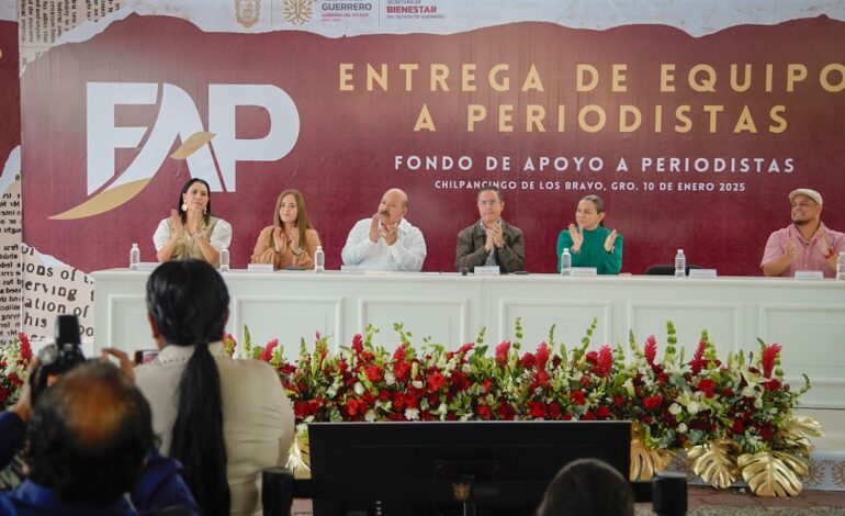 Duplica Evelyn Salgado a 10 MDP el presupuesto del Fondo de Apoyo para Periodistas