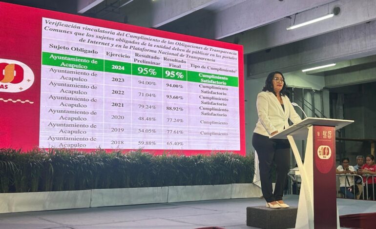 Rinde Abelina López Rodríguez informe por sus primeros 100 días de Gobierno