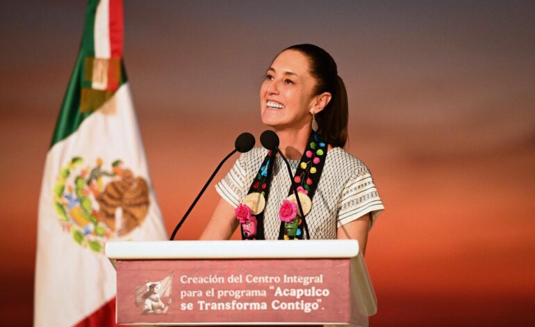 Se fortalece Guerrero con «Acapulco se Transforma Contigo», programa anunciado por el gobierno de Claudia Sheinbaum: Beatriz Mojica