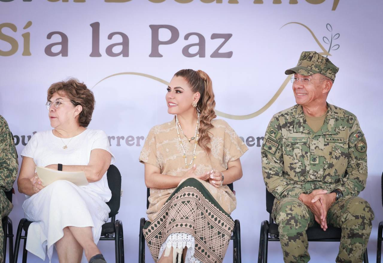 Juntas y juntos vamos a lograr la paz que queremos en Guerrero, una paz transformadora y esperanzadora: Evelyn Salgado