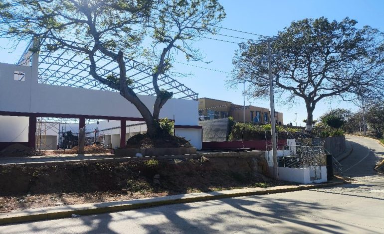 Al 80% construcción del mercado en Tlacoachistlahuaca