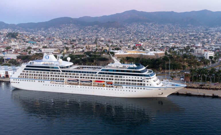 Para el 2025 se espera el arribo de 20 cruceros a destinos turísticos guerrerenses