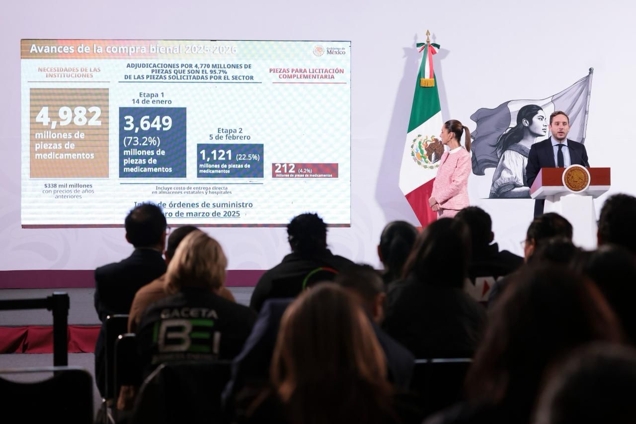 Claudia Sheinbaum destaca inauguración en 2025 de nuevos hospitales y clínicas del IMSS, IMSS-Bienestar e ISSSTE