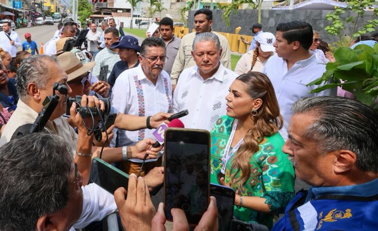 Gobierno federal reparará 63 puentes en Guerrero; se refuerza seguridad en hospitales: Evelyn Salgado
