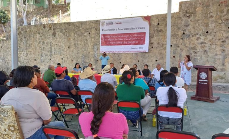 Promueve la SEMUJER estrategia de Bienestar para las mujeres, adolescentes y niñas en la Montaña