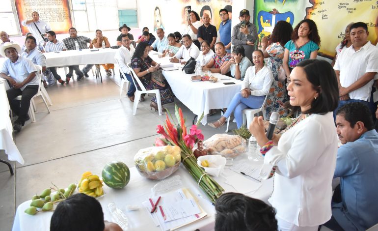 Beatriz Mojica Morga llama a construir un Plan de Justicia para la Costa Chica que impulse el desarrollo de la región
