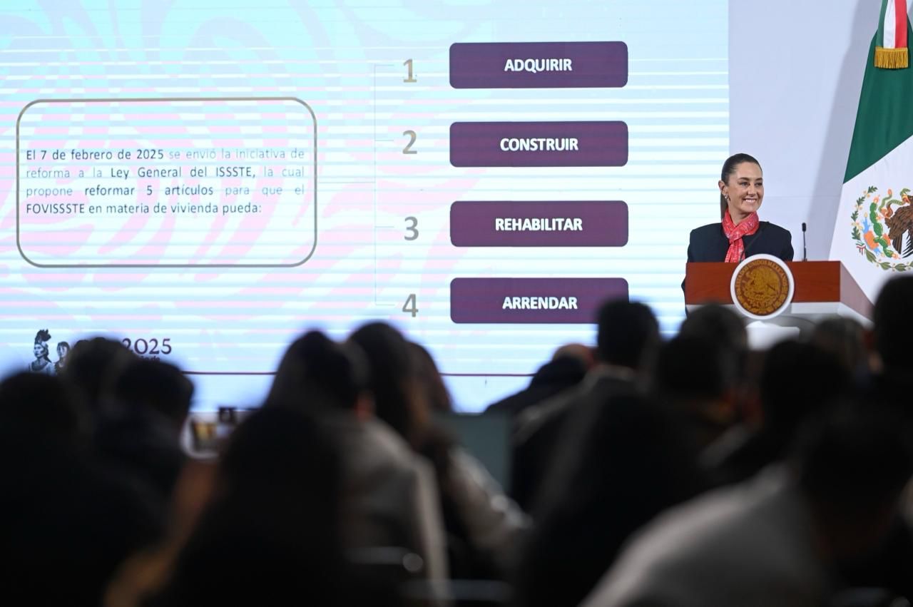 Gobierno de México informa que de febrero a abril se construirán 52 mil 345 viviendas en 25 entidades federativas
