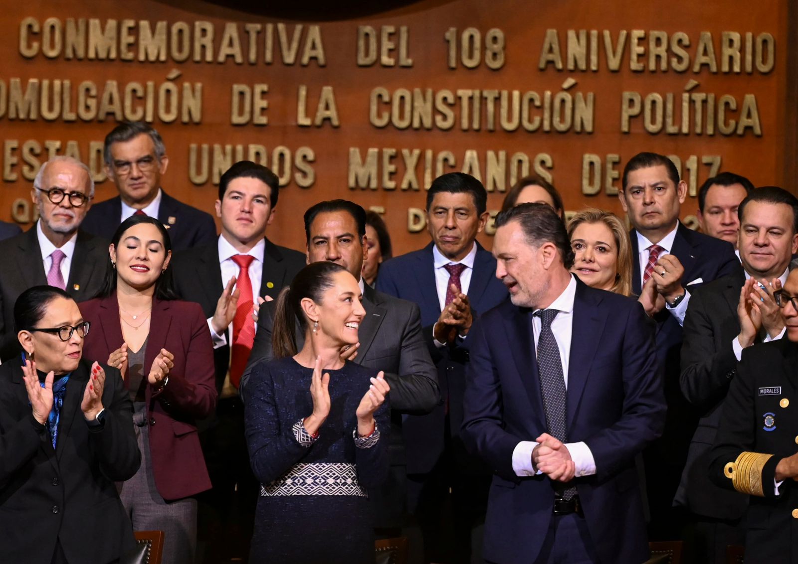 En el aniversario 108 de la Constitución de 1917, Claudia Sheinbaum envía reforma para la no reelección y contra el nepotismo