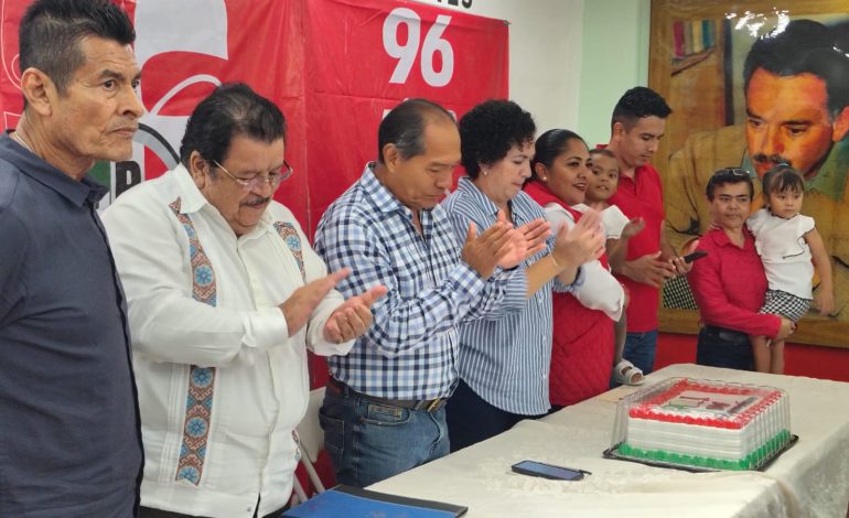 Manuel Añorve será el candidato del PRI a la gubernatura de Guerrero: Pilar Vadillo; discurso incendiario por los 96 años del partido