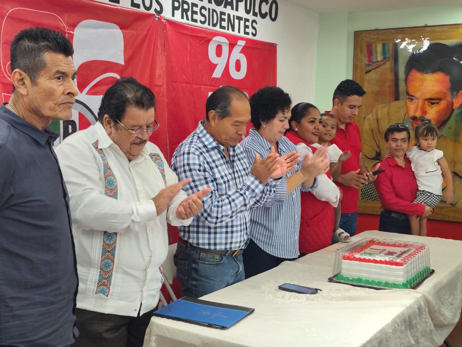 Manuel Añorve será el candidato del PRI a la gubernatura de Guerrero: Pilar Vadillo; discurso incendiario por los 96 años del partido