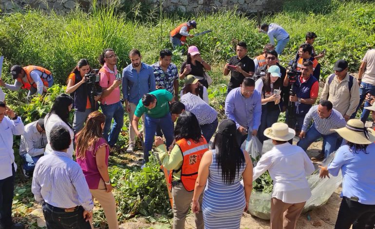 Ciudadanos continúan arrojando basura y escombros a canales pluviales; serán detenidos: Abelina López