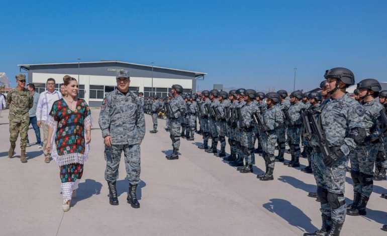 En Guerrero reconocemos el trabajo de la Guardia Nacional y nos sumamos a los esfuerzos para la paz y bienestar de las familias: Evelyn Salgado