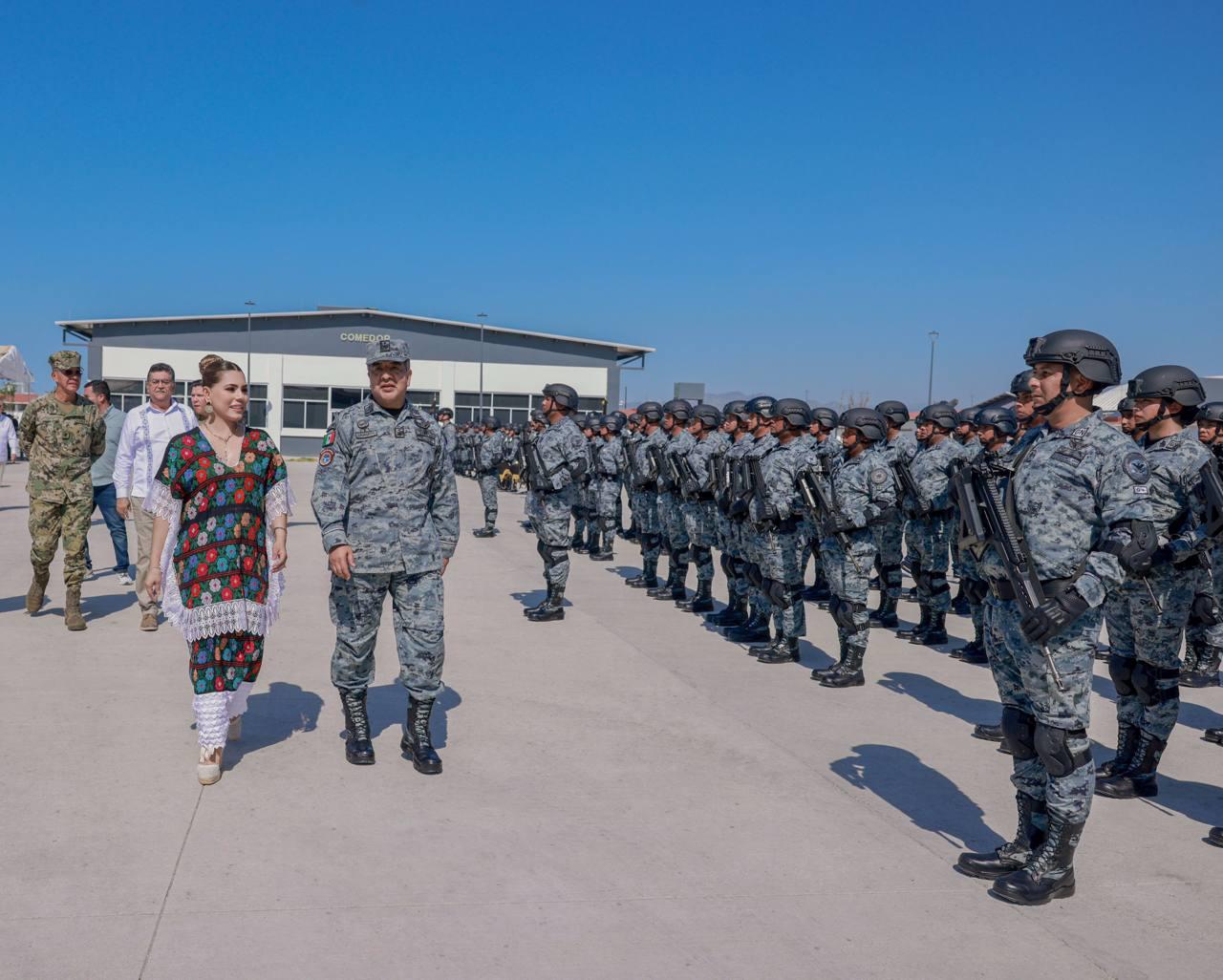 En Guerrero reconocemos el trabajo de la Guardia Nacional y nos sumamos a los esfuerzos para la paz y bienestar de las familias: Evelyn Salgado