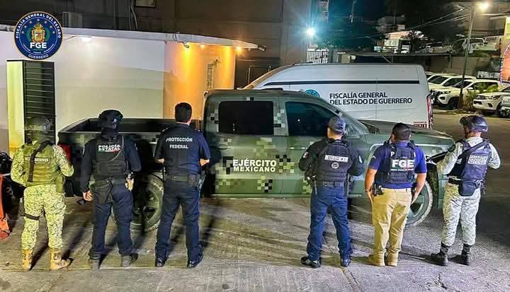 Recuperan y decomisan un vehículo clonado con leyenda del Ejército Mexicano en Acapulco