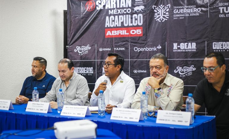 Por primera vez, la zona Dorada de Acapulco será sede del Spartan Race México