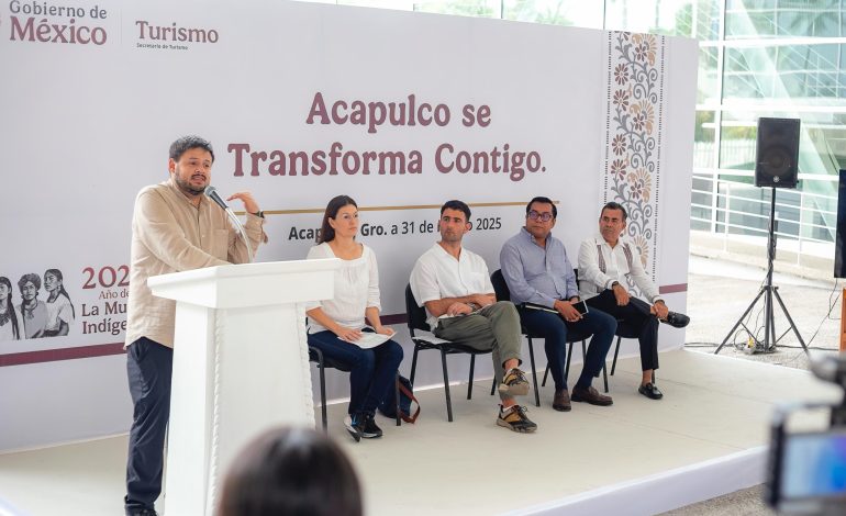 Evalúa Sectur Guerrero con Fonatur avances del programa “Acapulco se Transforma Contigo”