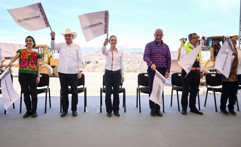 Claudia Sheinbaum encabeza inicio de la construcción de la carretera Bavispe – Nuevas Casas Grandes en Sonora