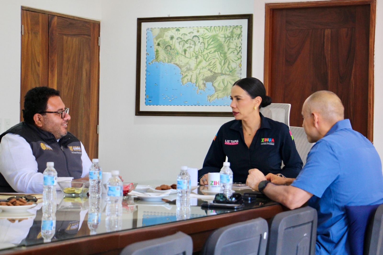 Fortalece gobierno de Guerrero coordinación con municipio de Zihuatanejo para reforzar la seguridad