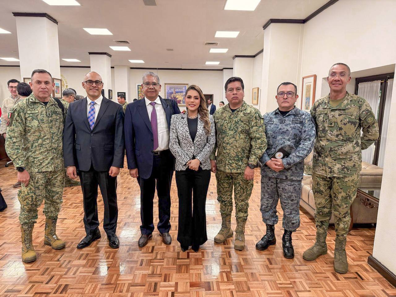 Evelyn Salgado refuerza acciones con Gobierno de México en materia de seguridad