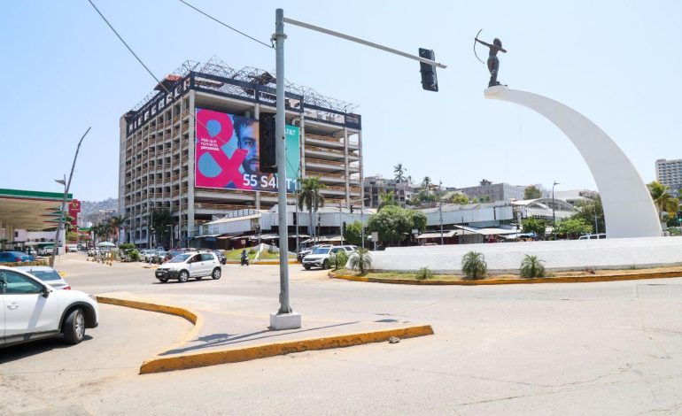 Gobierno del estado concluye obras en la avenida Costera de Acapulco