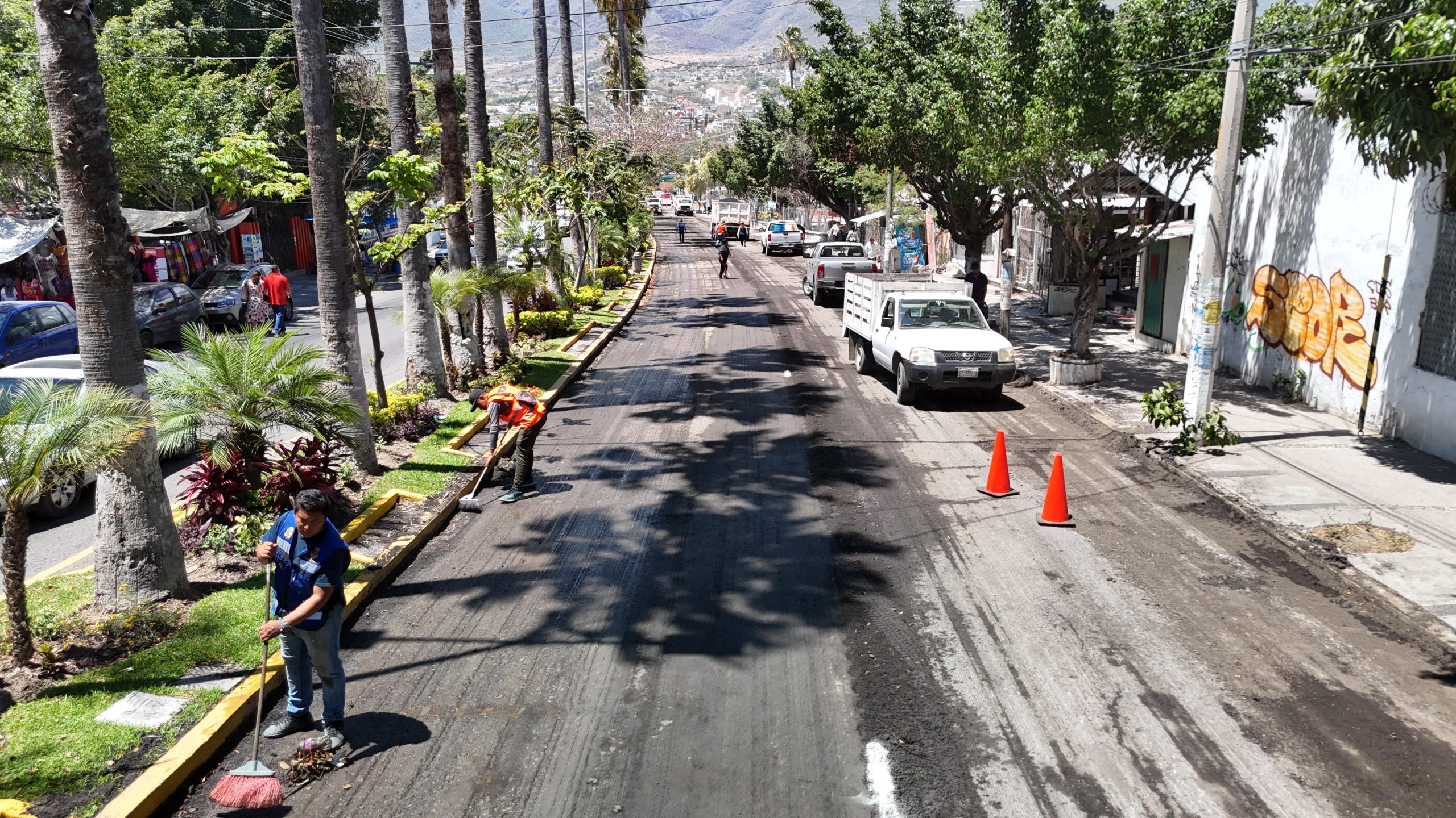 Avanzan los trabajos de rehabilitación en la Avenida Ruffo Figueroa en la capital