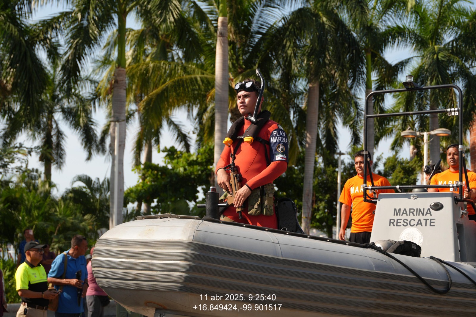 Da Inicio Plan Marina “Operación Salvavidas Semana Santa 2025”, en el Estado de Guerrero
