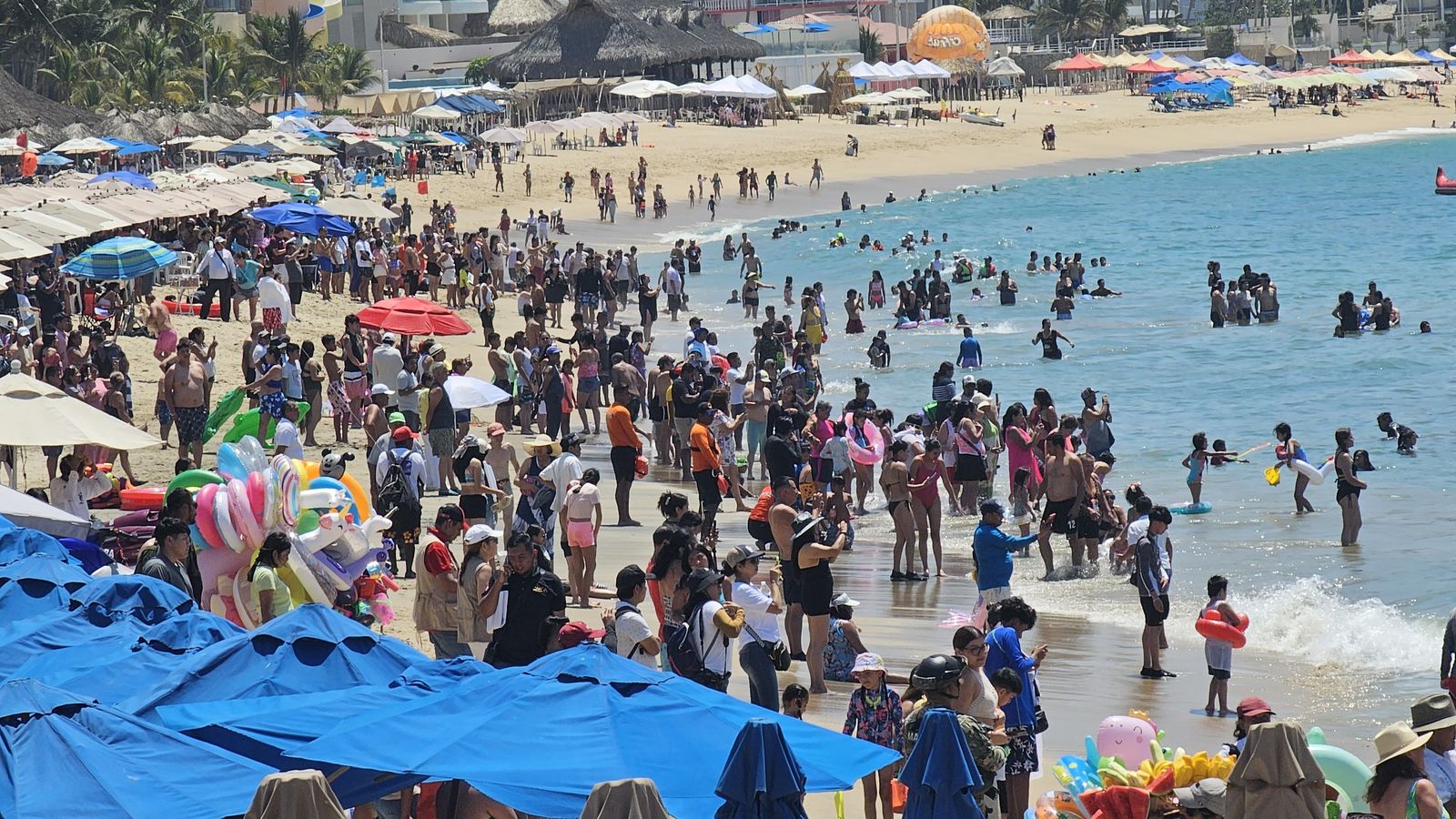 Acapulco, por arriba de Cancún, Los Cabos y Puerto Vallarta en ocupación hotelera