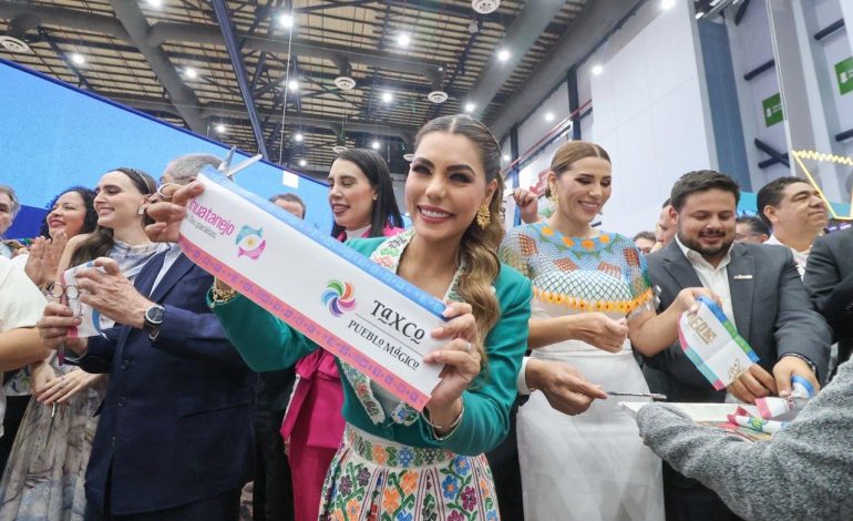 Inaugura Evelyn Salgado el pabellón de Guerrero en el Tianguis Turístico 2025 en Baja California