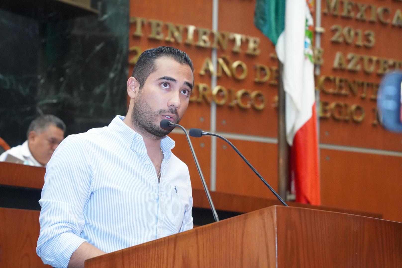Jorge Iván Ortega Jiménez impulsa iniciativa para tipificar el delito de acecho en Guerrero