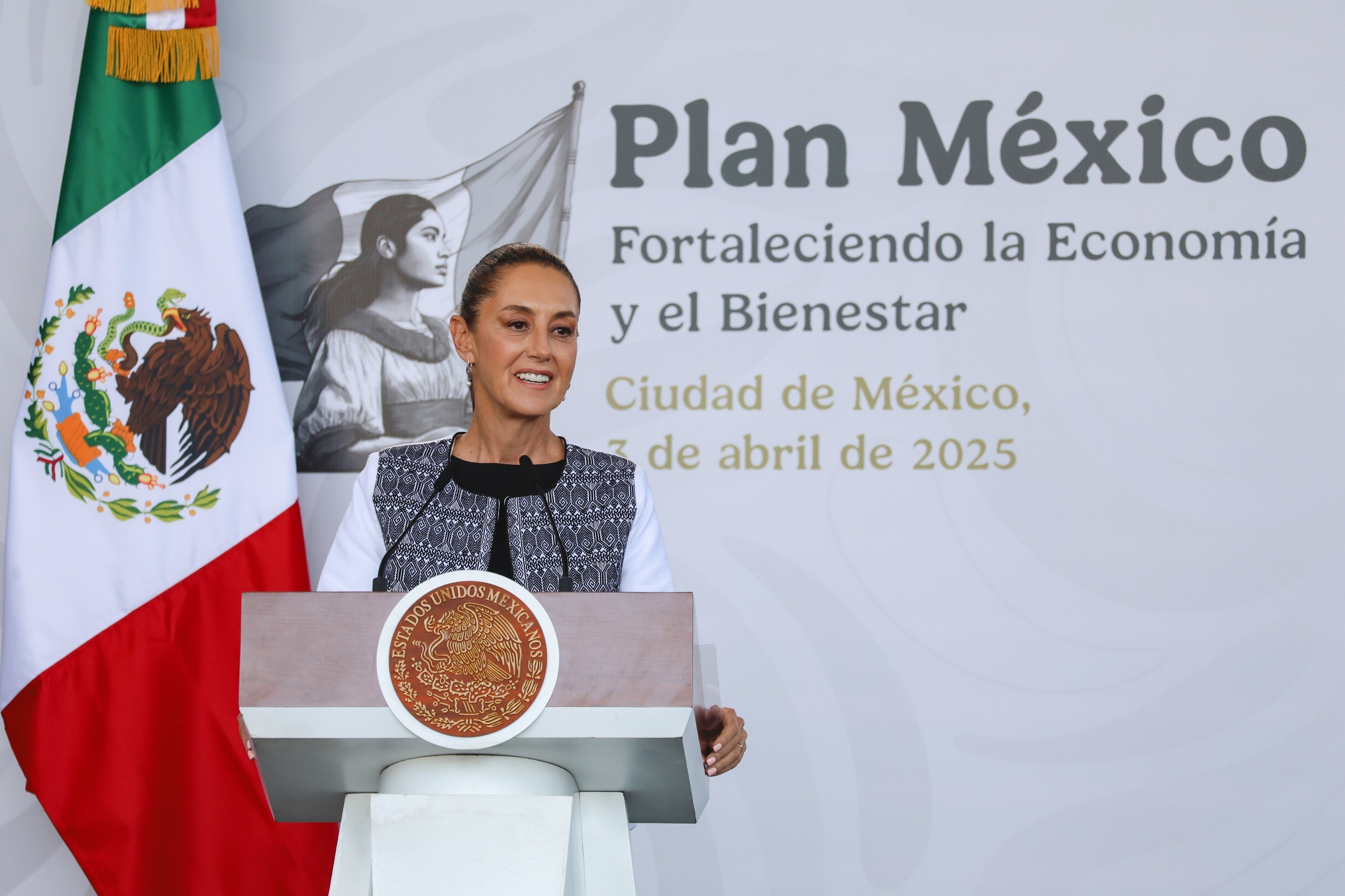 Haremos el mejor México posible, tenemos mucho pueblo; Claudia Sheinbaum anuncia 18 programas de acción del Plan México