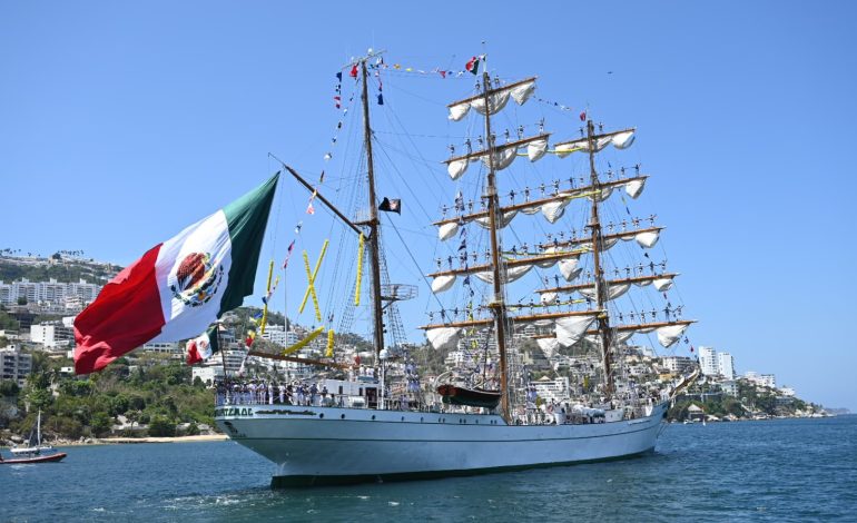 Zarpa el Buque Escuela Cuauhtémoc; inicia el Crucero de Instrucción Consolidación de la Independencia de México 2025