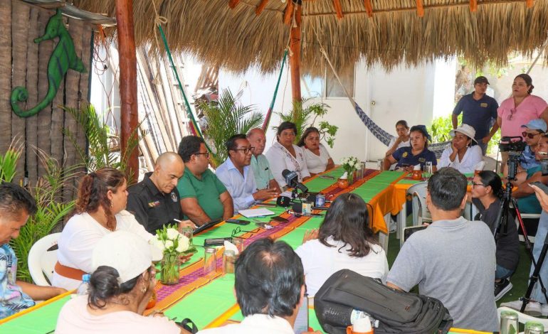 El Gobierno de Guerrero fortalece las estrategias turísticas de los destinos ancla y prioriza el diálogo con representantes para beneficio del sector