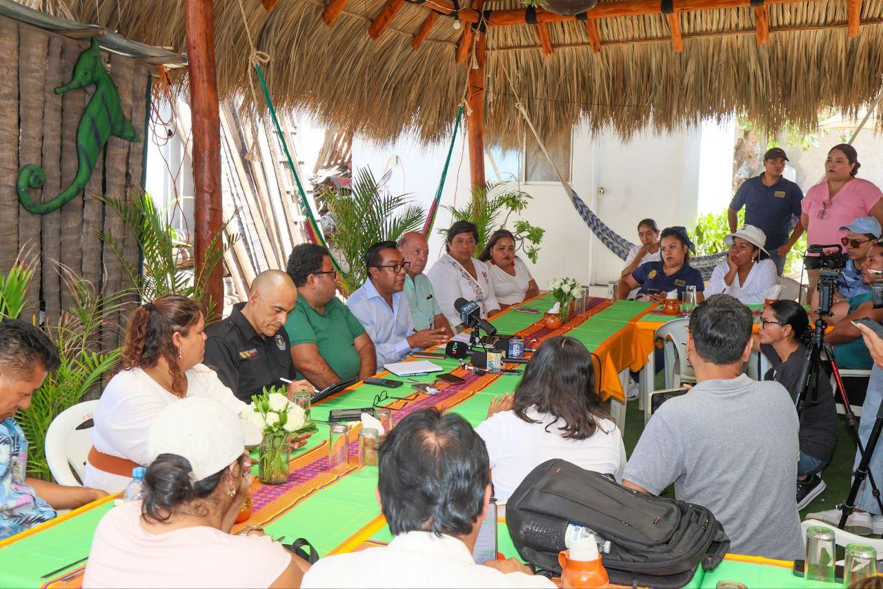 El Gobierno de Guerrero fortalece las estrategias turísticas de los destinos ancla y prioriza el diálogo con representantes para beneficio del sector
