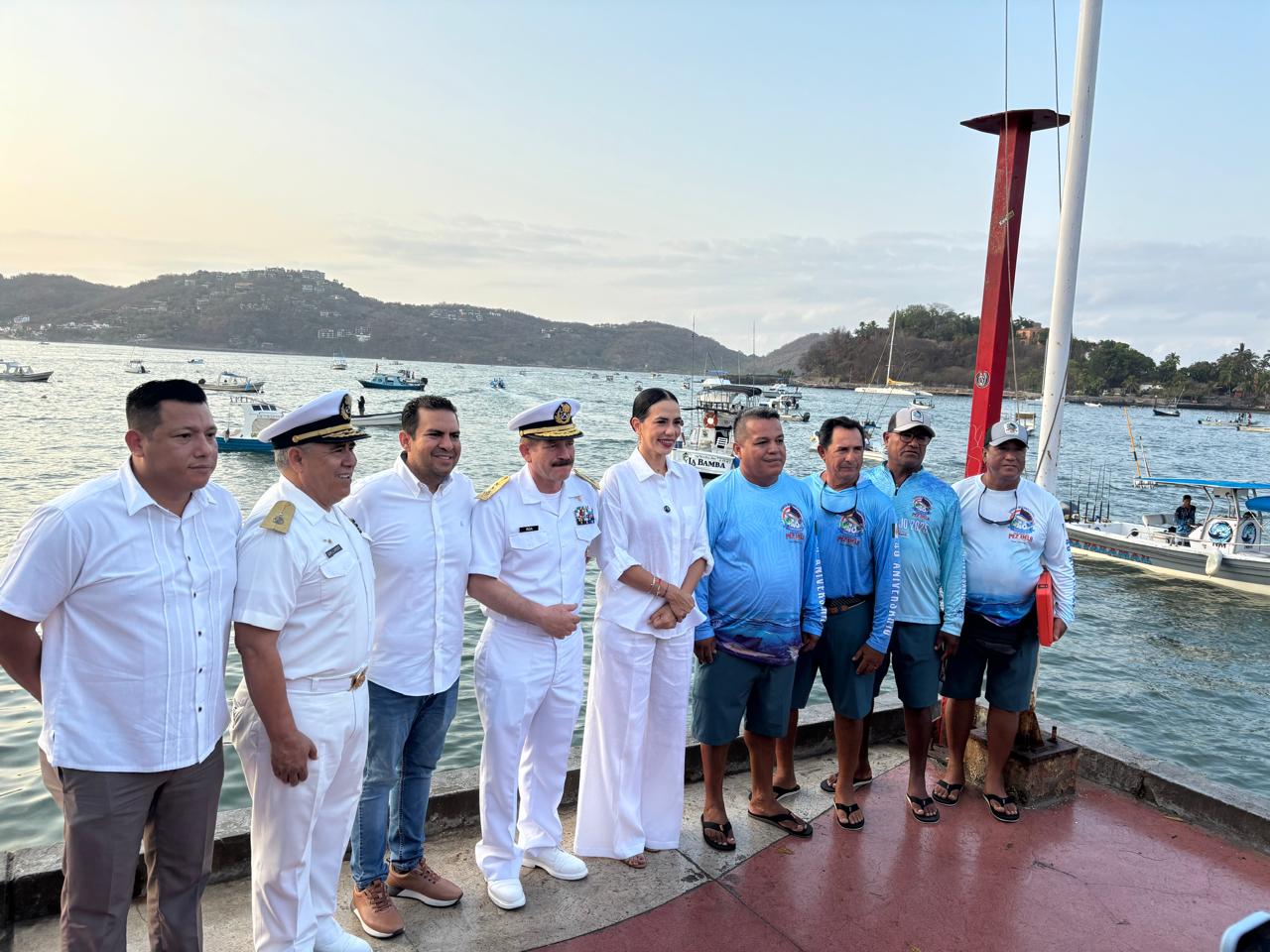 Más de 300 embarcaciones participan en el Torneo Internacional de la Pesca de Pez Vela 2025 en Ixtapa- Zihuatanejo