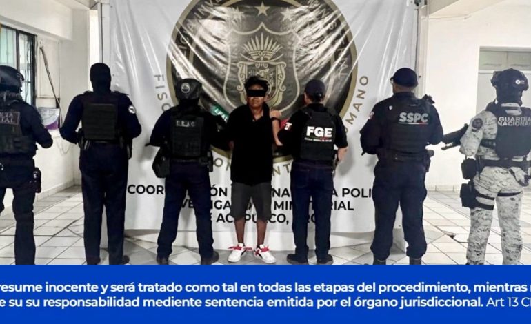 Detienen a un presunto integrante de Los Rusos; Julio «N», La Cornuda, es señalado de desaparecer a un hombre
