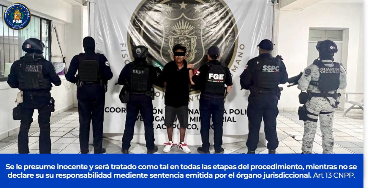 Detienen a un presunto integrante de Los Rusos; Julio «N», La Cornuda, es señalado de desaparecer a un hombre