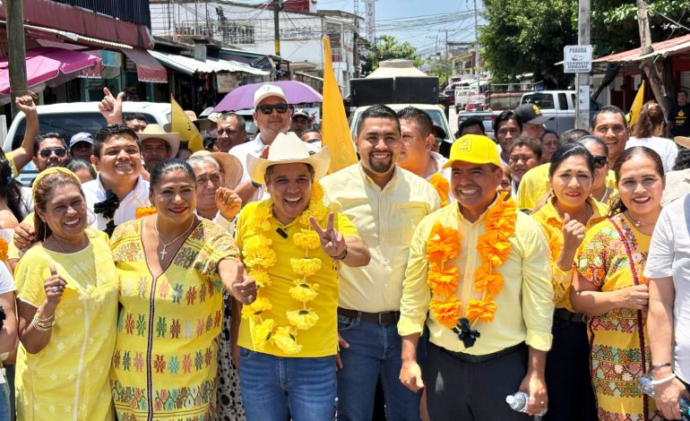 Recorre PRD Guerrero la Costa Chica; “regresamos a nuestros orígenes, las alianzas son con el pueblo y con la izquierda”, recalcan