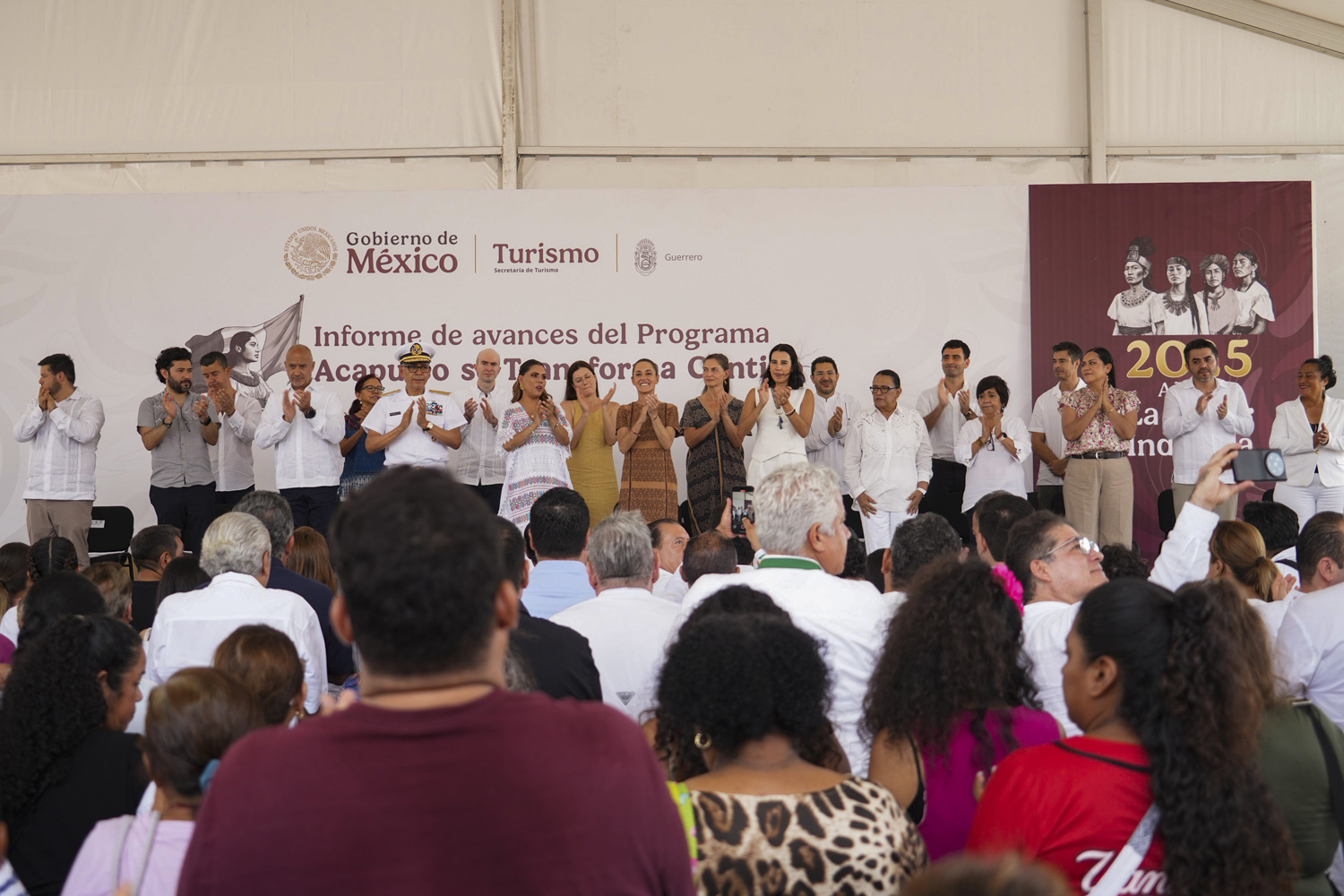 Claudia Sheinbaum destaca inversión histórica de 3 mil mdp en 2025 para el Programa Acapulco se Transforma Contigo