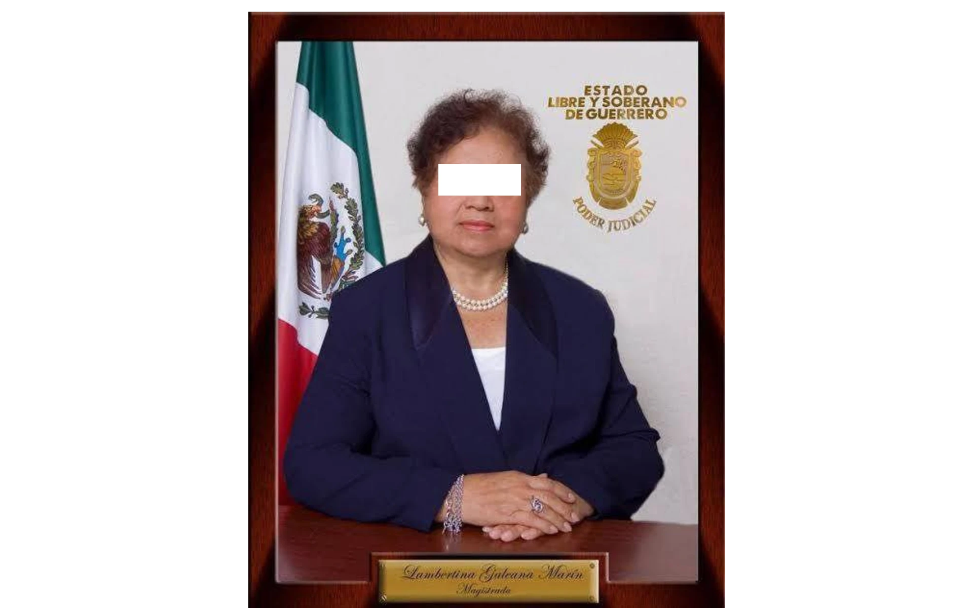 Detienen presuntamente a la exmagistrada Lambertina Gaelana, señalada en el caso Ayotzinapa