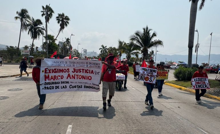 En el Día del Trabajo, sindicatos y civiles convocan a la unidad contra «neoliberalismo moderno»