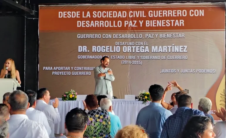 Morena pasa una «crisis de crecimiento»: Rogelio Ortega Martínez