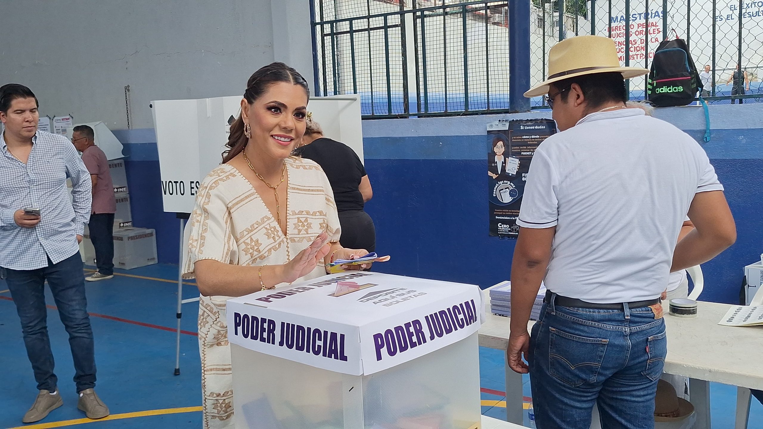 Con retrasos y sin incidencias abren casillas en Guerrero: Evelyn Salgado