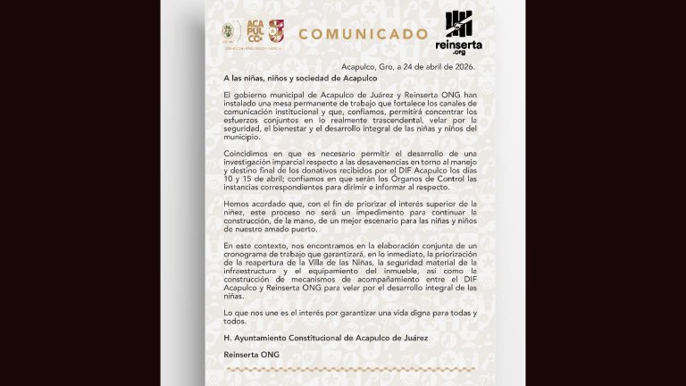 comunicado Kasia niño de rivera