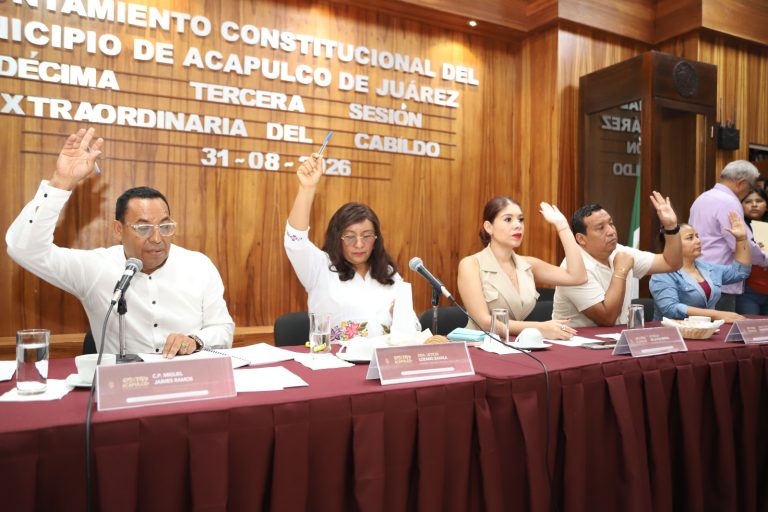 Aprueba Cabildo de Acapulco convenio para recuperar hasta 9 millones de pesos mensuales por impuesto a la nómina